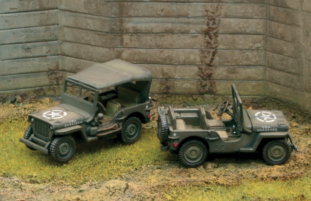 Italeri: 1/72 Willys Jeep WW2 - Fast Assembly Kit