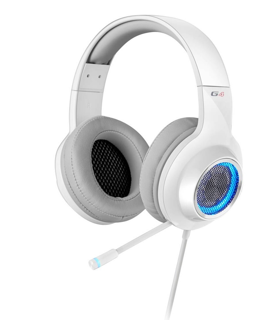 Edifier G4 Gaming Headset - White (PC & PS4) for image
