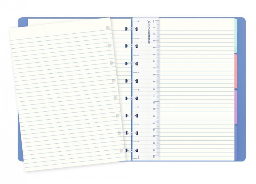 Filofax - A5 Classic Pastels Notebook - Vista Blue image