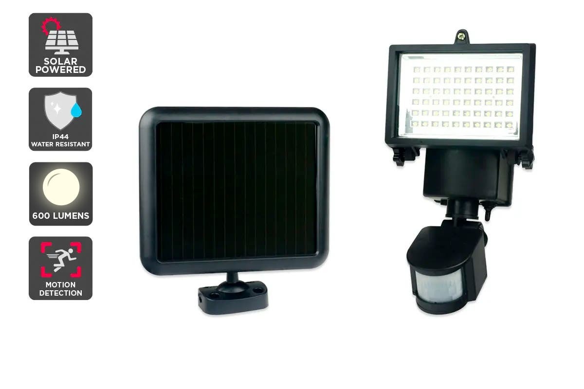 Essentials For You: Solar Powered Motion Sensor LED Flood Light