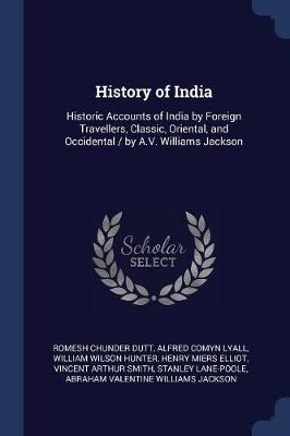 History of India on Paperback by Romesh Chunder Dutt