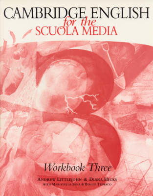 Cambridge English for the Scuola Media 3 Workbook and workbook cassette pack by Andrew Littlejohn image