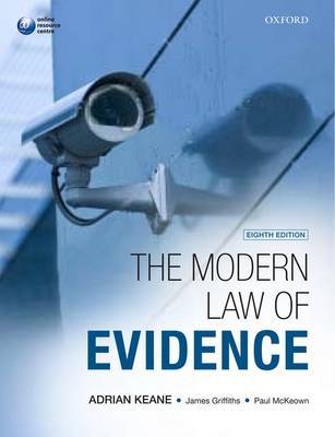 The Modern Law of Evidence on Paperback by Adrian Keane