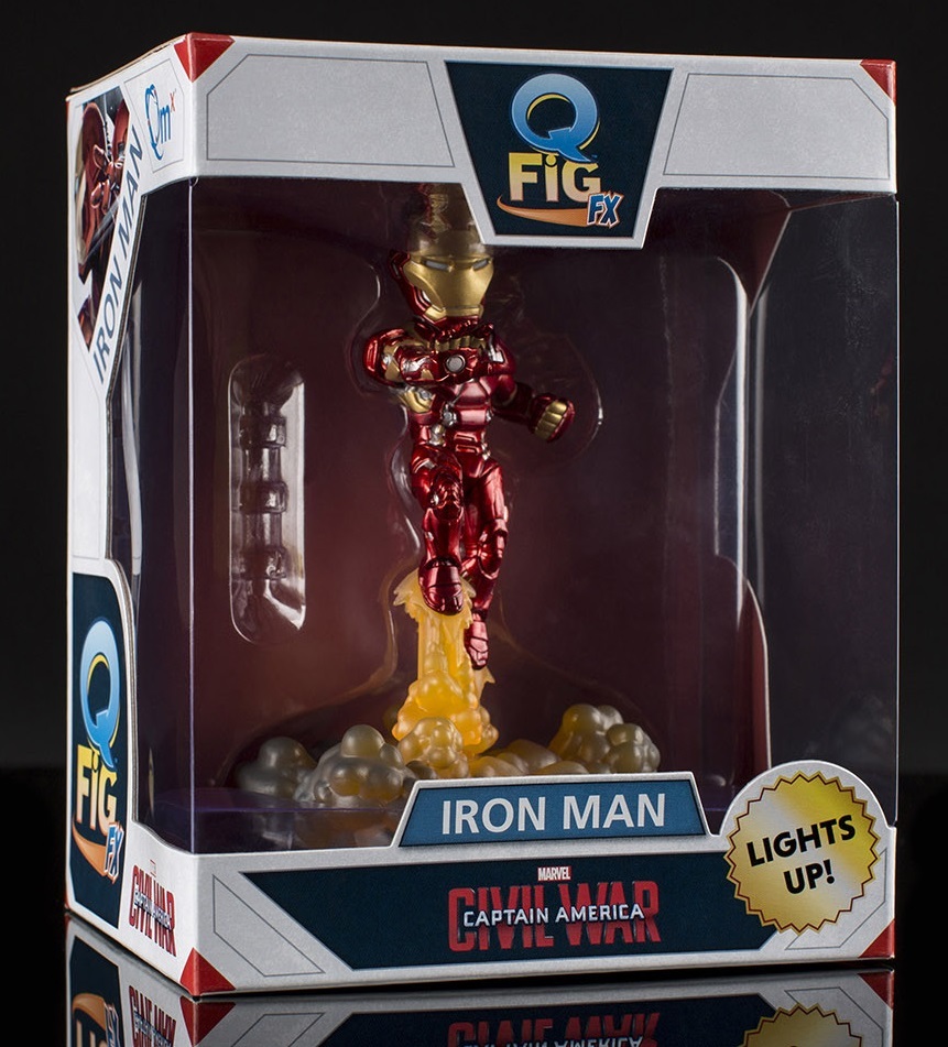 Marvel - Iron Man (Light-Up) - Q-Fig FX Diorama