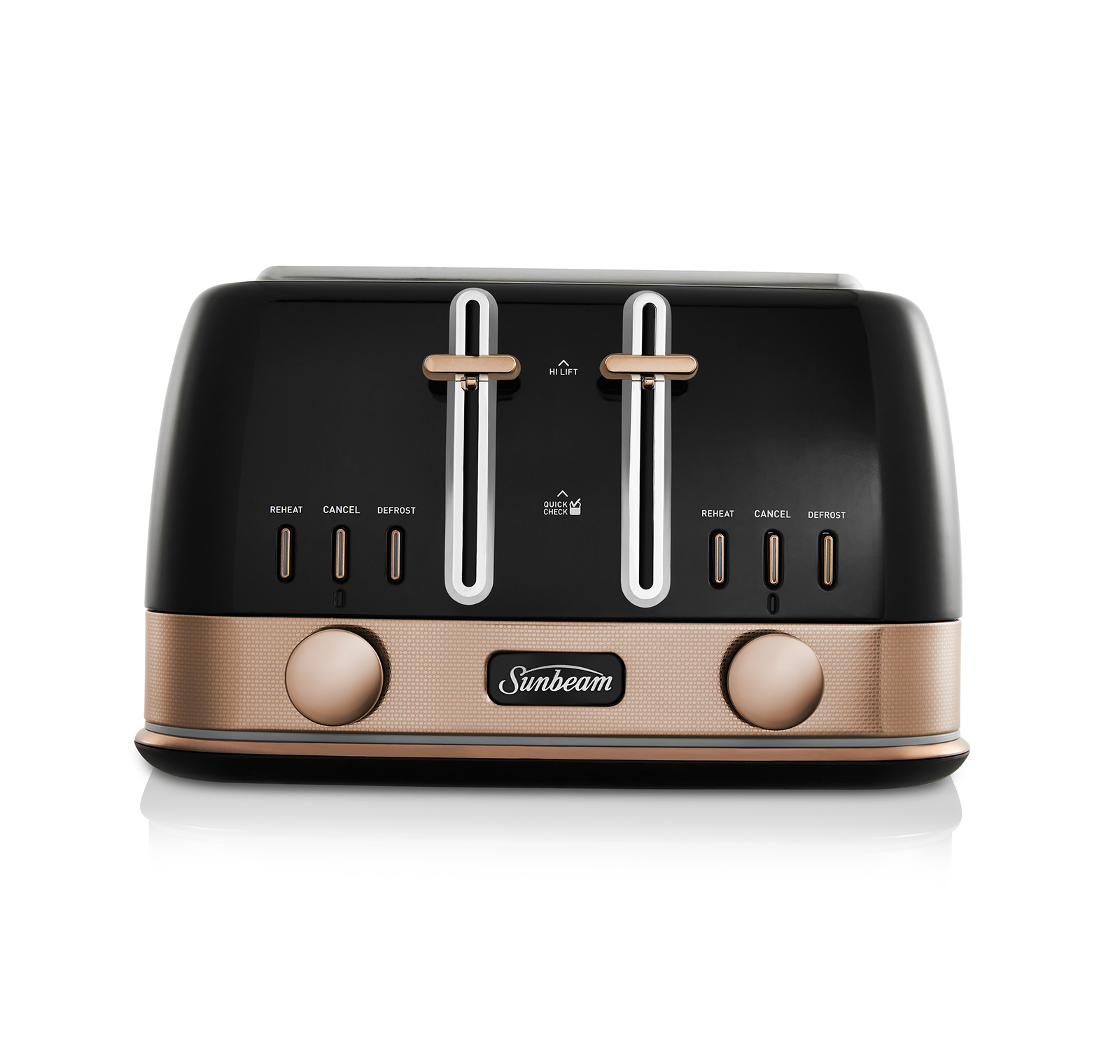 Sunbeam: New York Collection 4 Slice Toaster - Black Bronze image