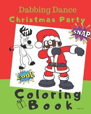 Dabbing Dance Christmas Party Coloring Book image