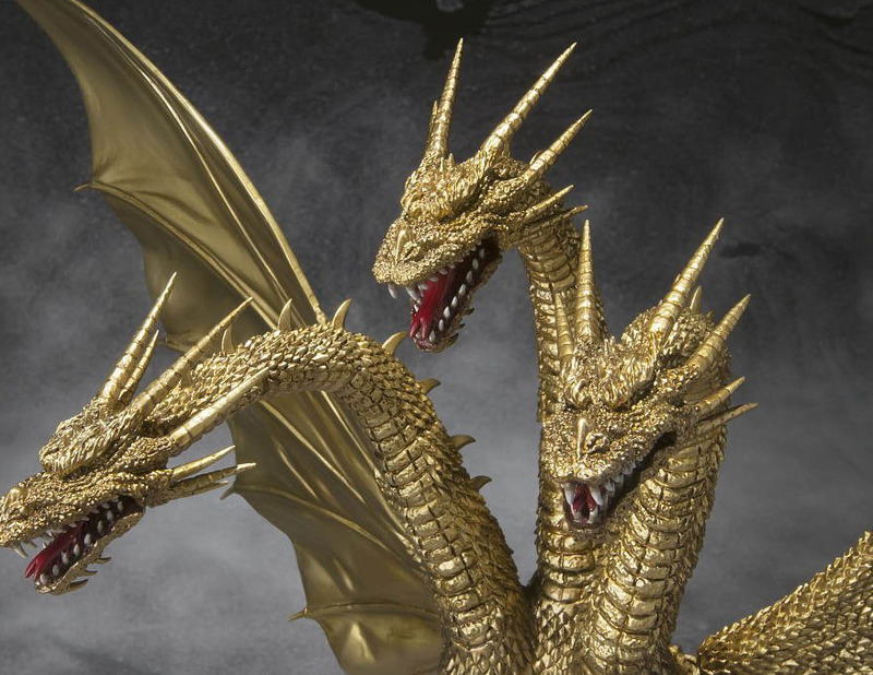 Godzilla S.H. MonsterArts Action Figure King Ghidorah at Mighty Ape