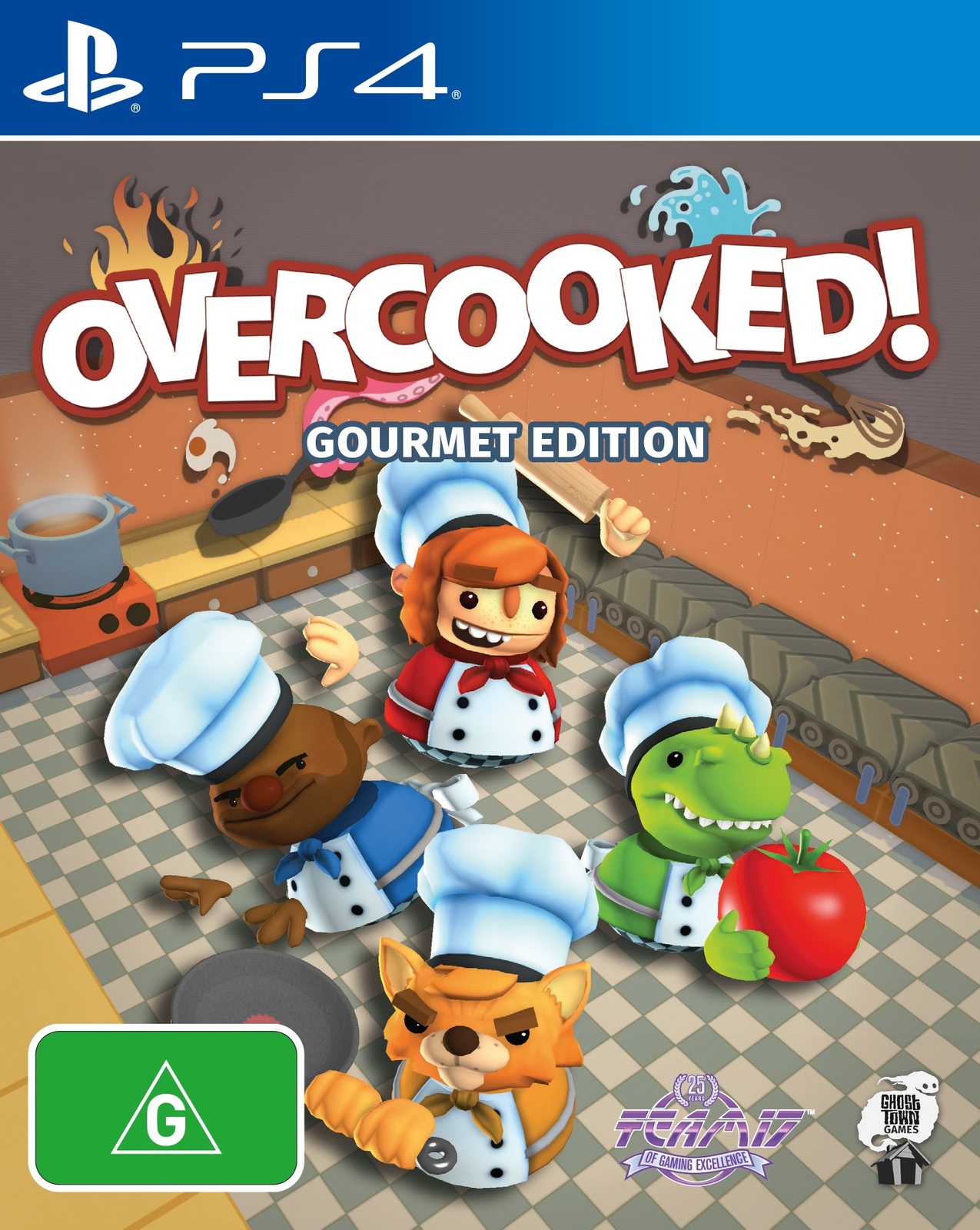 Overcooked Gourmet Edition for PS4 image