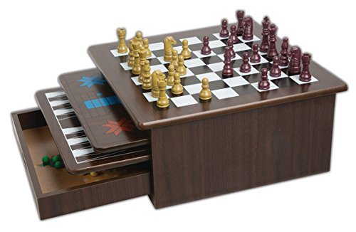 Ideal: Premium Wood Cabinet - 15 Game Set image