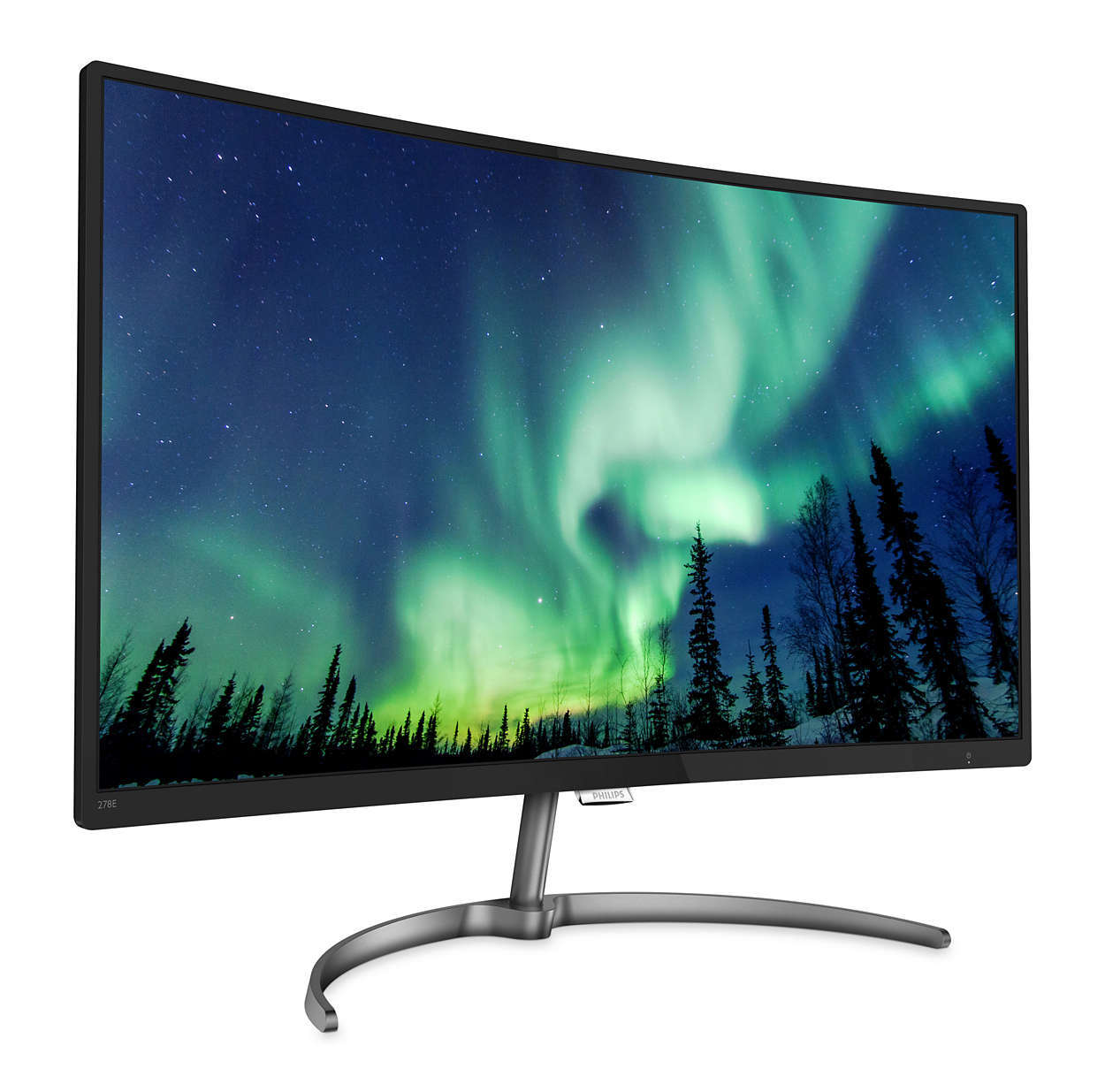 27" Philips Curved LCD Monitor with Ultra Wide-Colour image