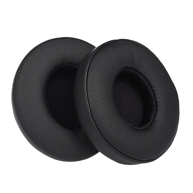 Replacement Ear Pads for Beats Solo 2 & 3 Wireless Headphones Black