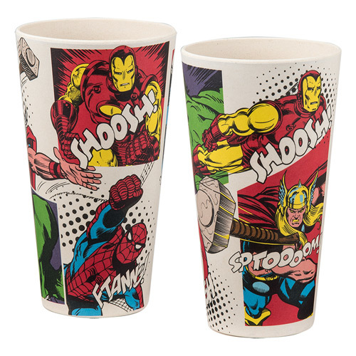 Marvel: Classic Bamboo Tumblers 2-Pack | at Mighty Ape NZ