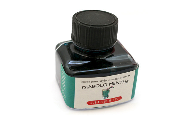 J Herbin: Fountain Pen Ink - Diabolo Menthe (30ml) image