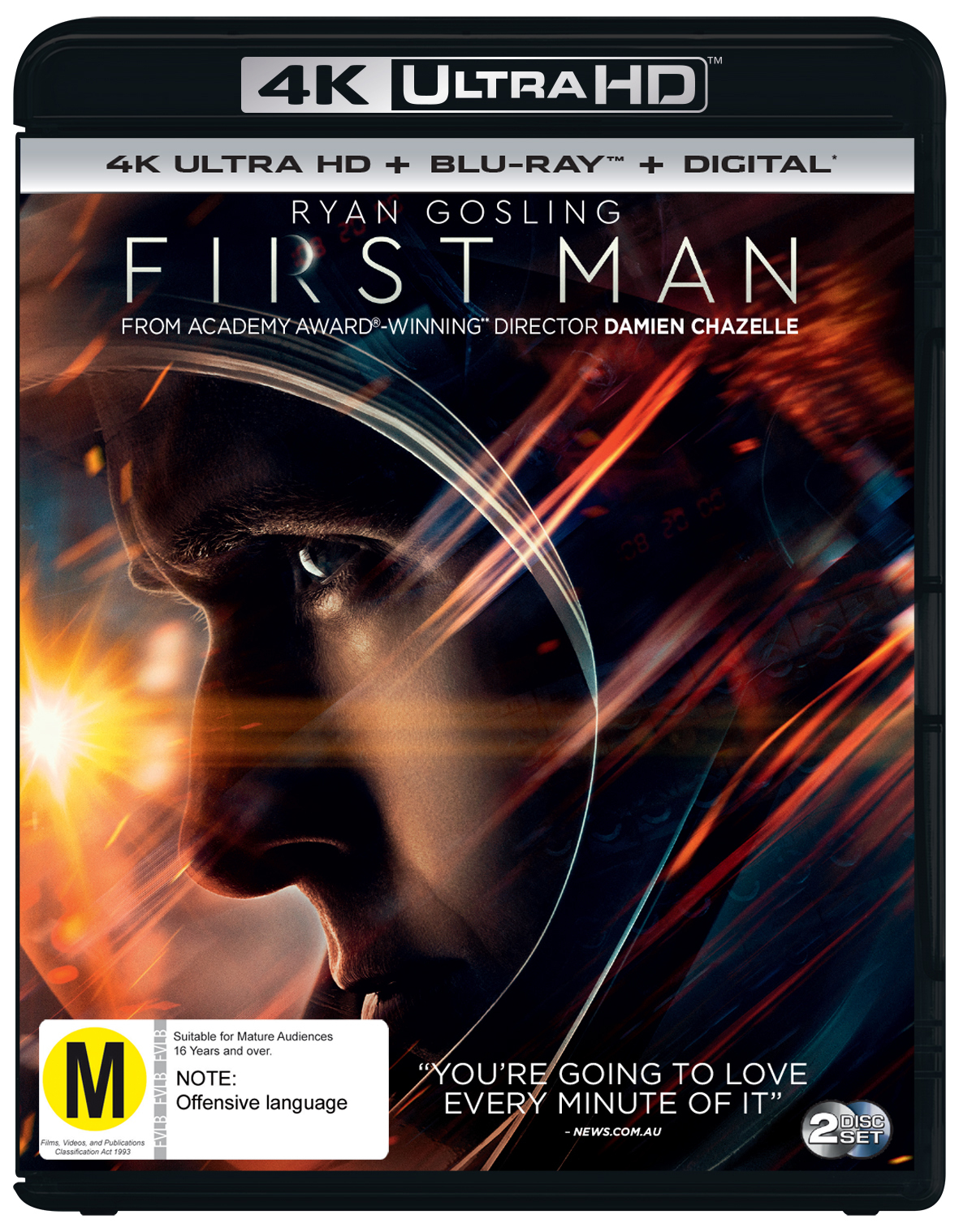 First Man on UHD Blu-ray image
