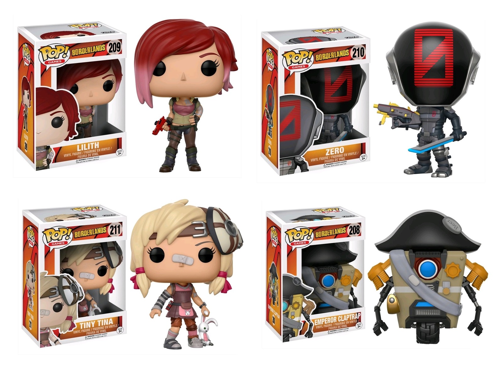 Borderlands 2 - Pop! Vinyl Bundle | at 