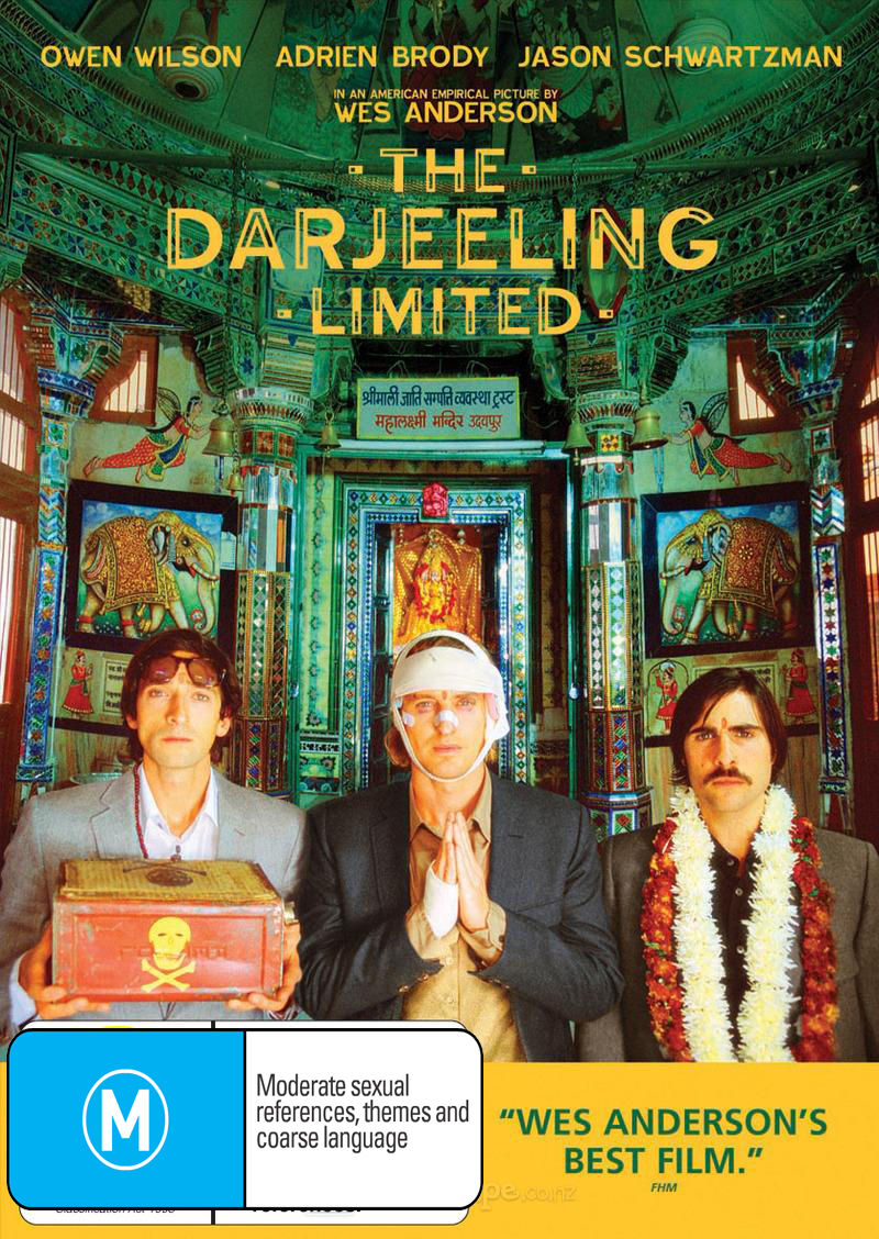 The Darjeeling Limited on DVD image