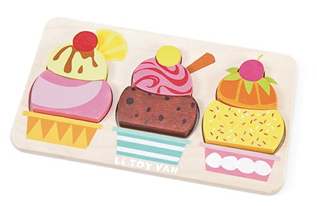 Le Toy Van: Petilou - Cherry Sundae Puzzle image