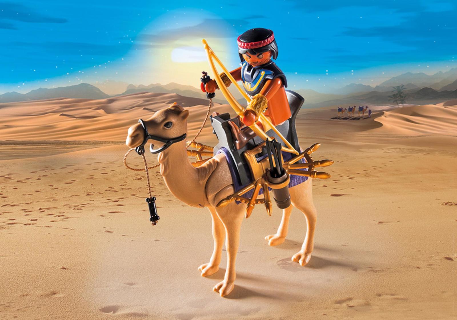 Playmobil: History - Egyptian Warrior with Camel image