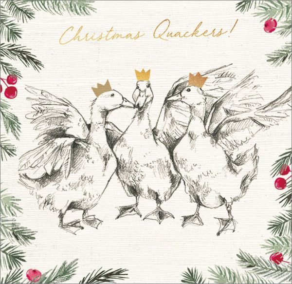 Art Marketing: Boxed Christmas Cards - Christmas Quackers image