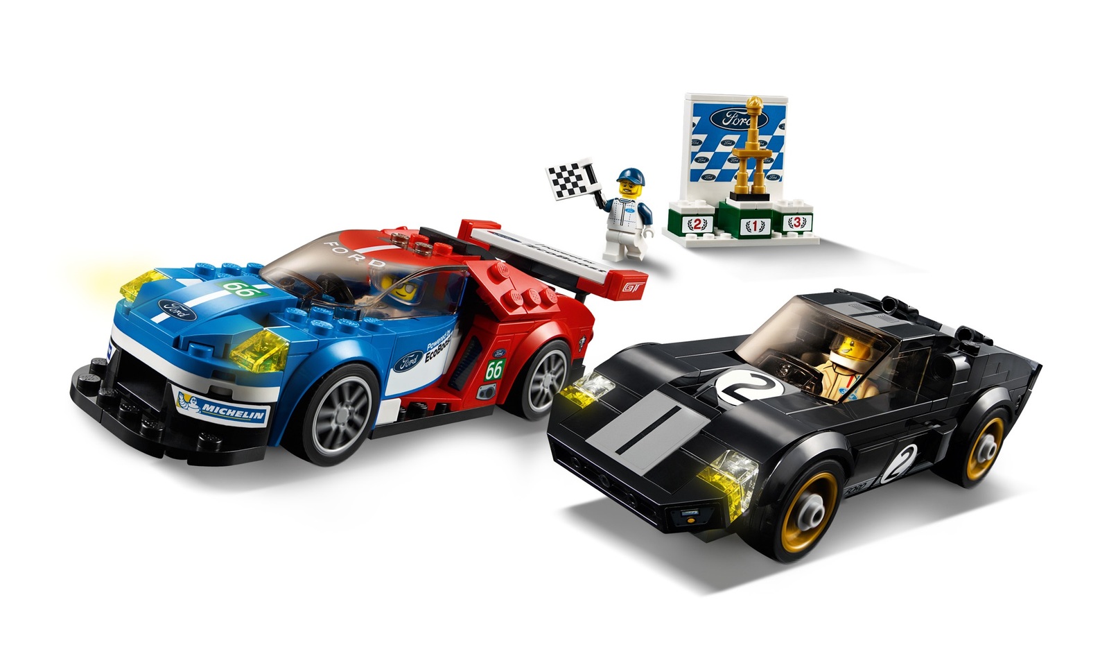 LEGO Speed Champions - 2016 Ford GT & 1966 Ford GT40 (75881)