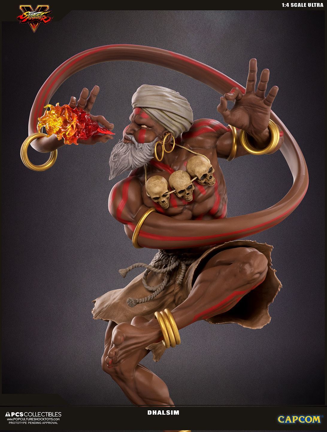 Streetfighter V - Dhalsim 1:4 Scale Statue