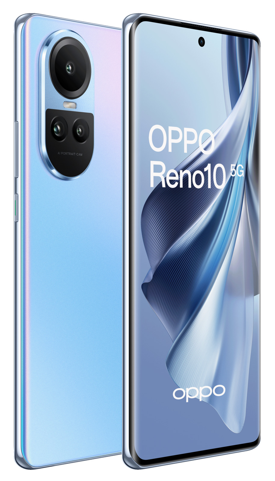 OPPO Reno10 5G Smartphone (8GB/256GB) - Ice Blue | at Mighty Ape NZ