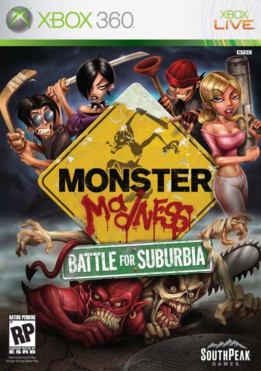 Monster Madness: Battle For Suburbia for Xbox 360 image