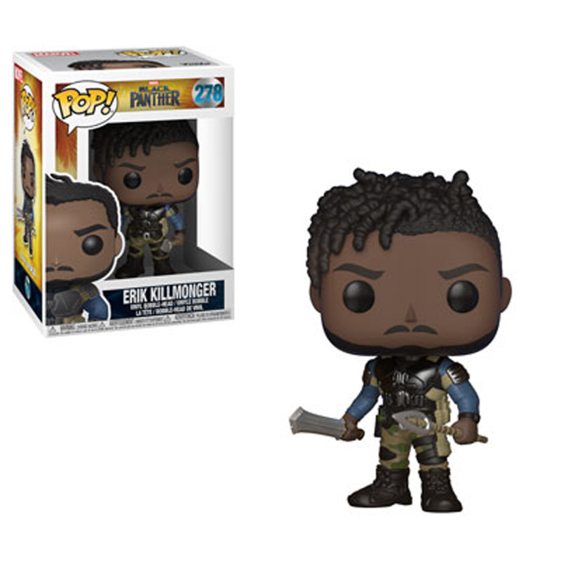 Black Panther - Erik Killmonger Pop! Vinyl Figure (with a chance for a Chase version!) image