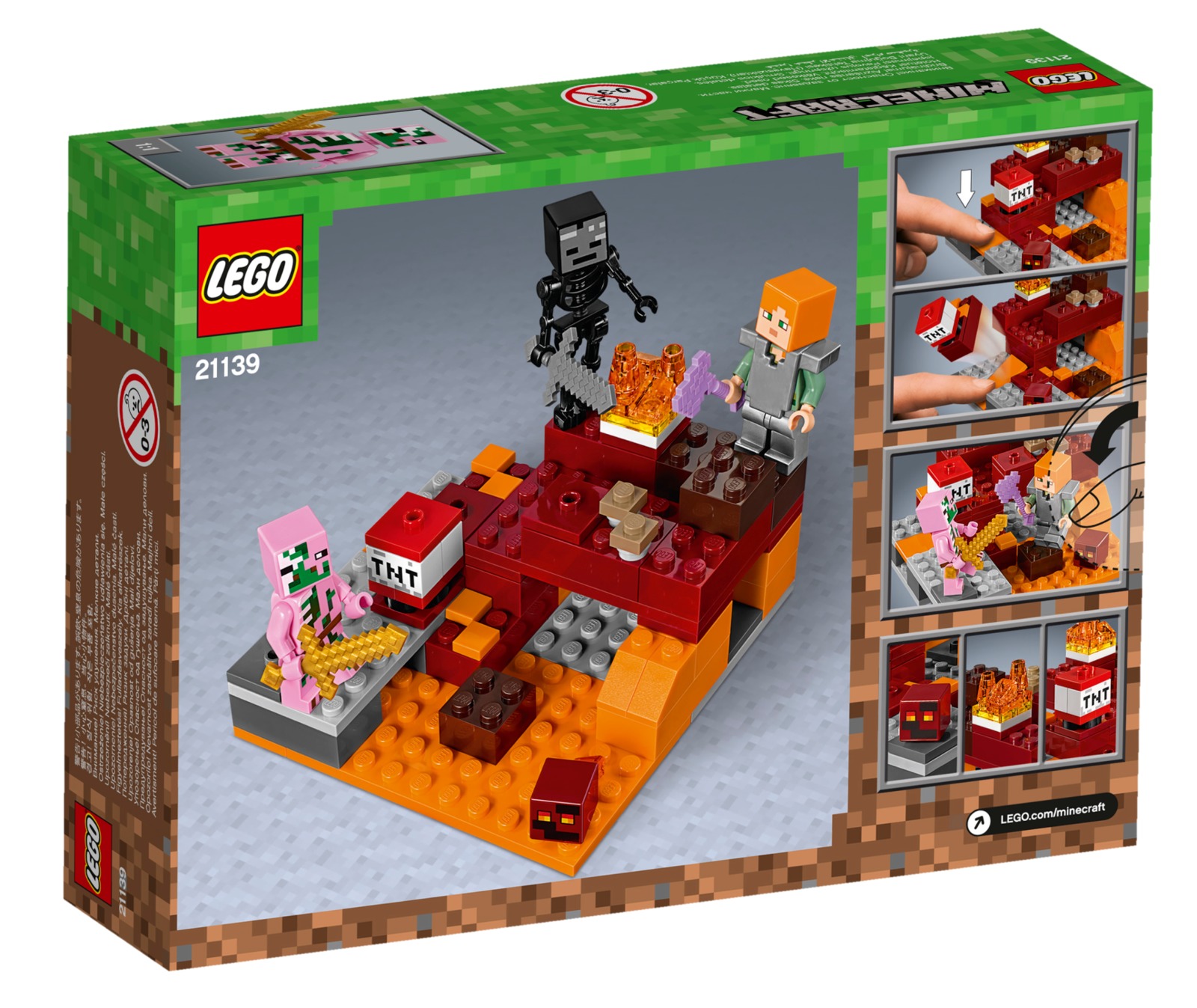 LEGO Minecraft - The Nether Fight (21139) image