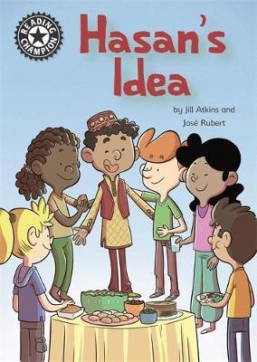 Reading Champion: Hasan's Idea by Jill Atkins image