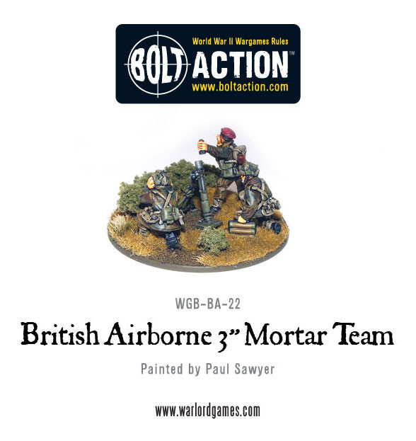 British Para 3'' Mortar & Crew image