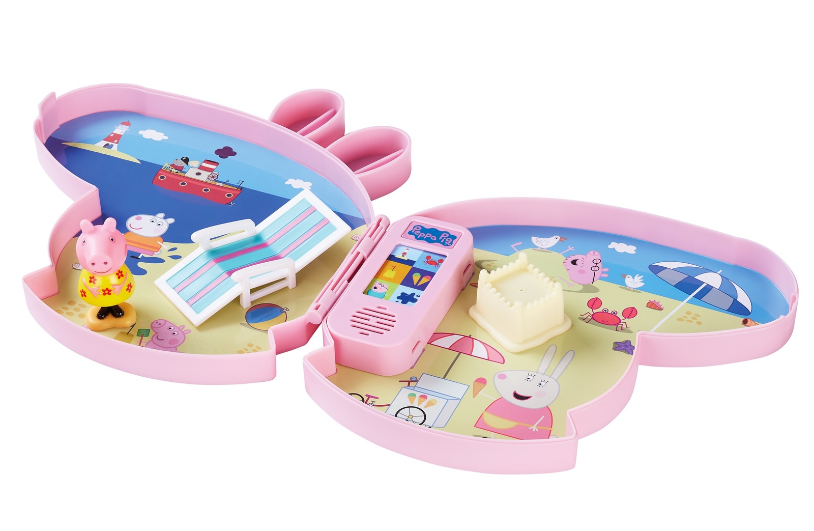 Peppa Pig: Pick Up & Play Case - Seaside