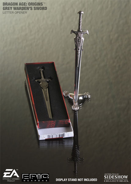 Dragon Age Origins Grey Warden Render Sword Letter Opener