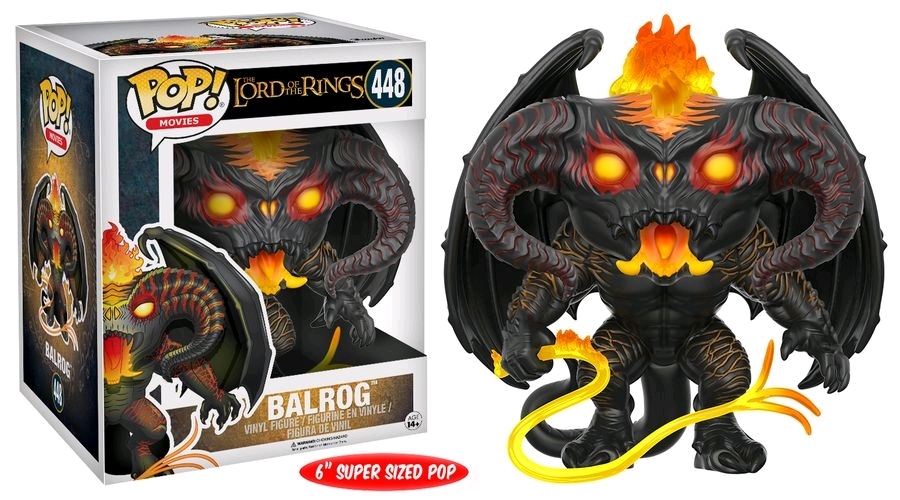 Balrog 6" Pop! Vinyl Figure image