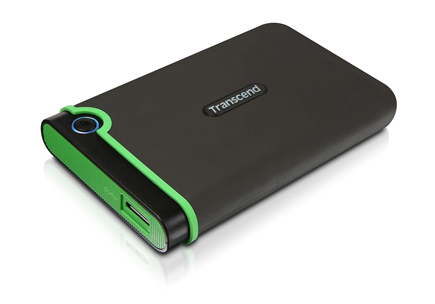 Transcend: StoreJet 25MC 1TB USB Type-C Portable Hard Drive - Gray image