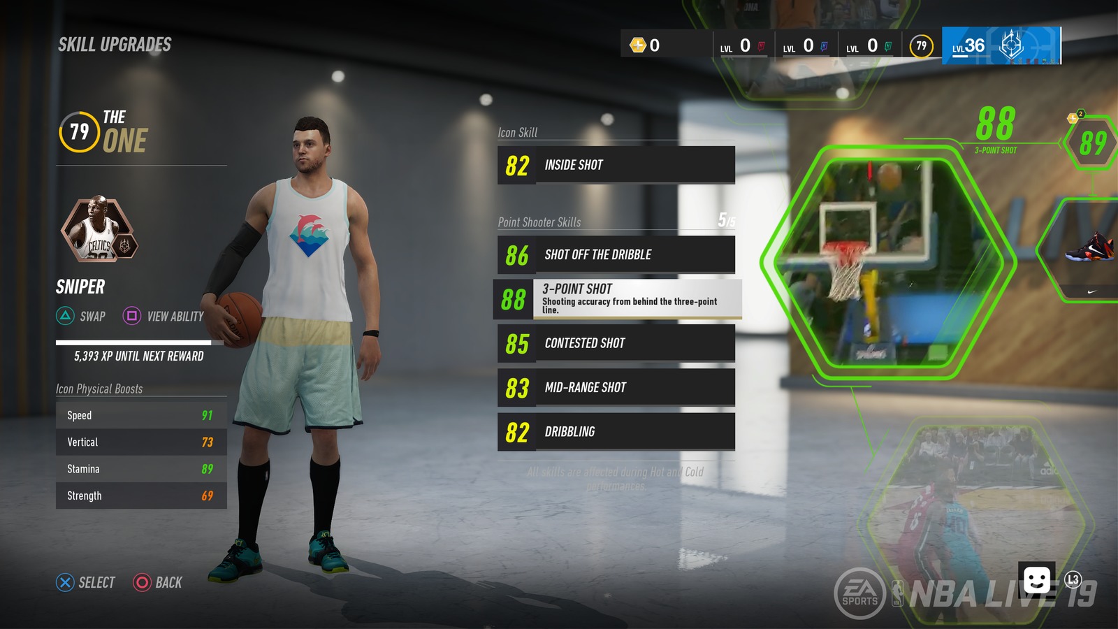 NBA Live 19 on PS4