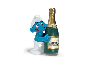 The Smurfs - Bottle Smurf