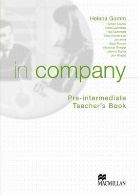 In Company Pre Intermediate Teachers Book image