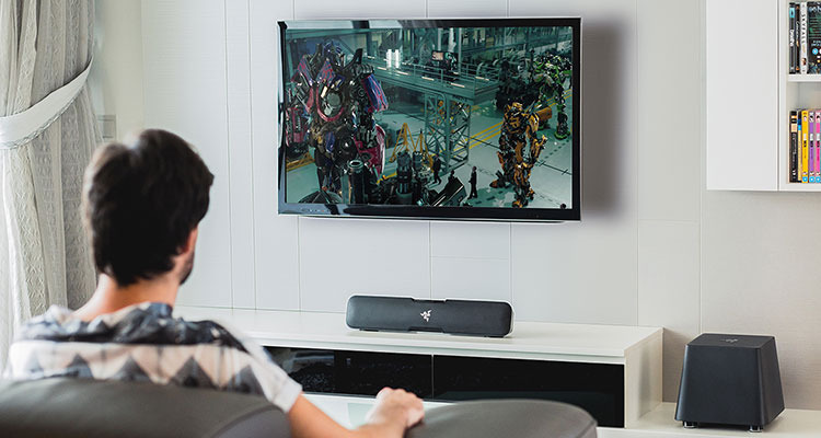 Razer Leviathan 5.1 Surround Sound Bar for PC Games image