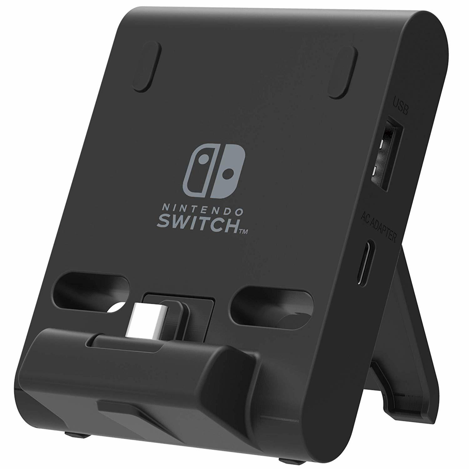 Dual USB Playstand for Nintendo Switch Lite by Hori for Switch image