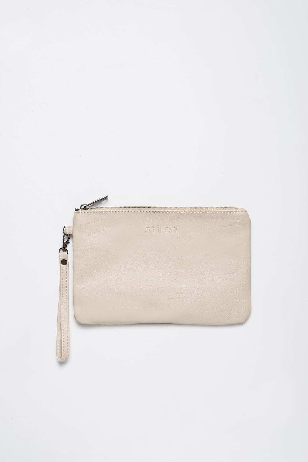 Stilen: Darby taupe clutch