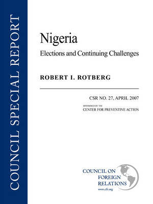 Nigeria by Robert I Rotberg image