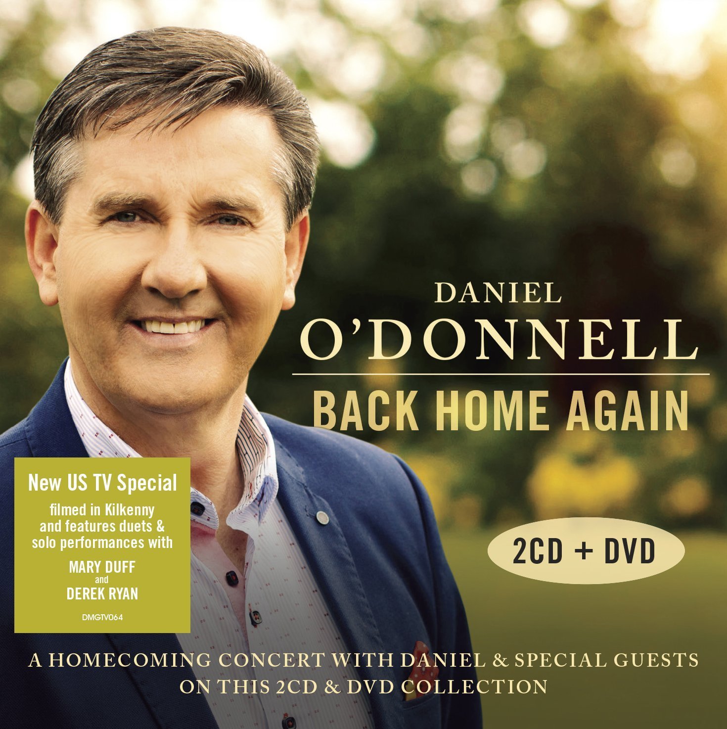 Back Home Again on CD by Daniel O'Donnell