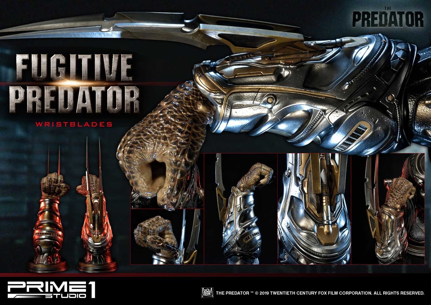 Fugitive Predator Wristblade Replica Bust at Mighty Ape NZ