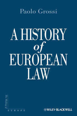 A History of European Law by Paolo Grossi image