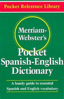 Merriam Webster's Pocket Spanish-English Dictionary by Merriam Webster image