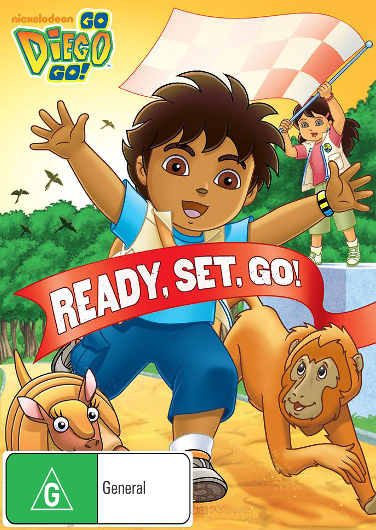 Go Diego Go!: Ready, Set, Go! on DVD image