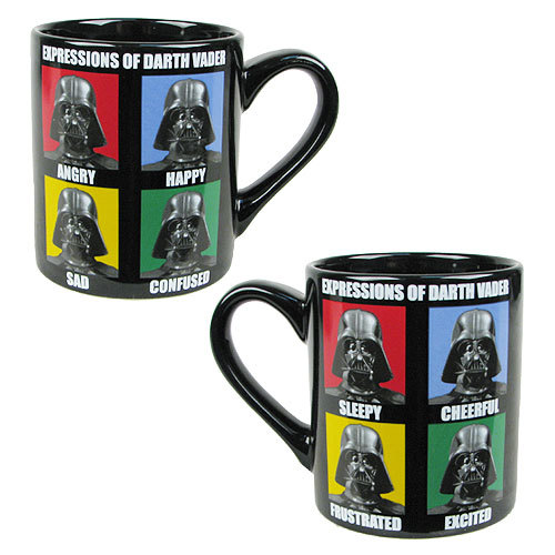 Star Wars Darth Vader Expressions Mug image