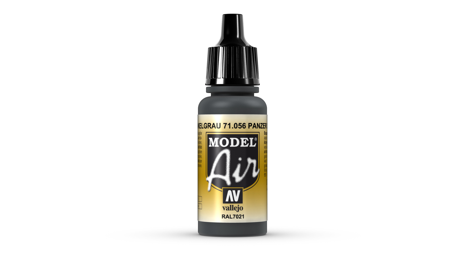 Vallejo Model Air Dark Grey Acrylic Paint 17ml at Mighty Ape NZ