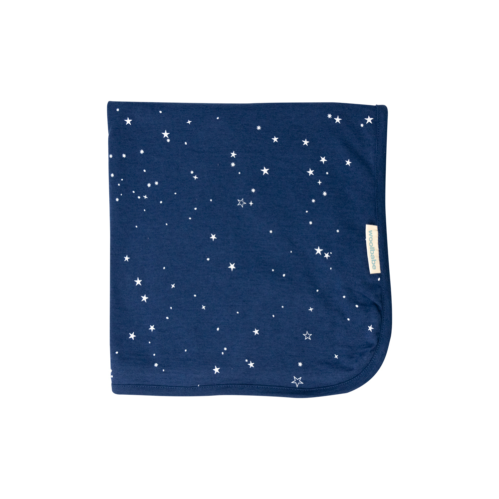 Buy Woolbabe Cotton Swaddle/Blanket Tekapo Stars at